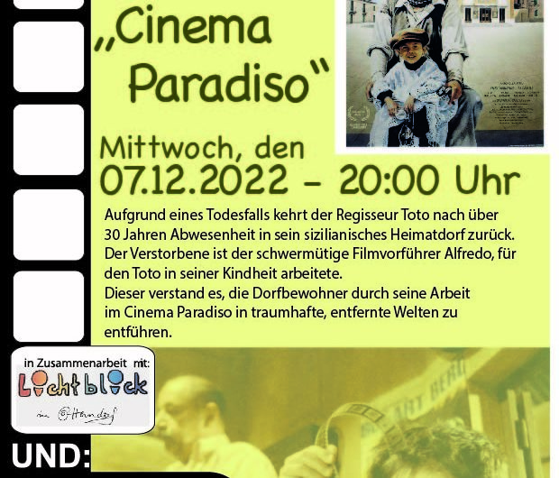Cinema Paradiso mit KulturPur Osterbruch