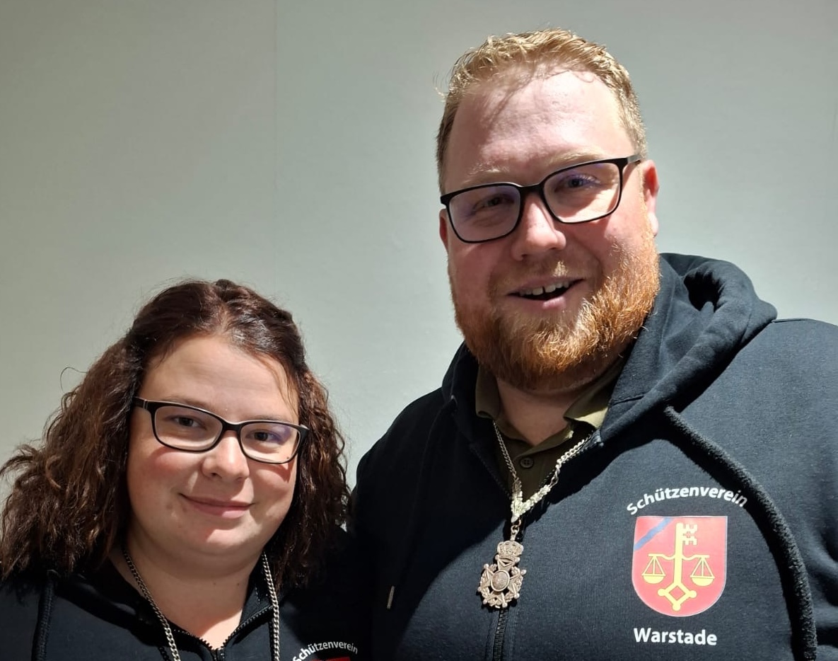 Kaiserpaar Nelli und René Gehrmann